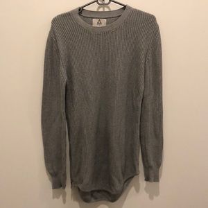 Long Gray Sweater